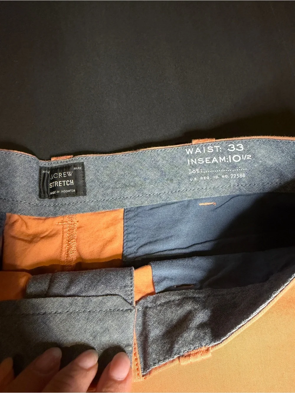 J. Crew Classic Peach Cotton Shorts